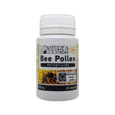 Nature's Goodness Bee Pollen Potentiated 500mg 60c